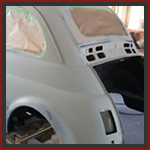 Fiat 500 Restauration - Porsche Hannover Sportwagen